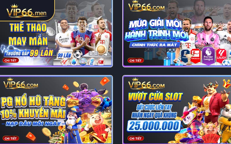 Khuyến mãi VIP66 đặc biệt không nên bỏ lỡ