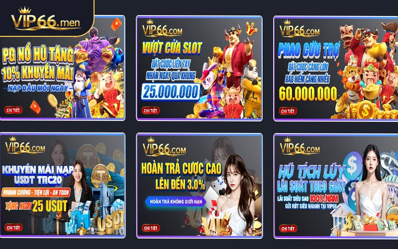 Các Chương Trình Khuyến Mãi VIP66 Bạn Đừng Bỏ qua